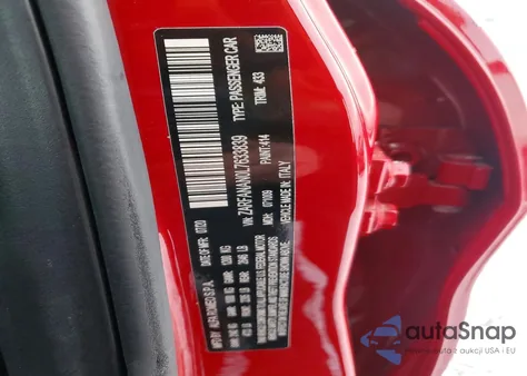 2020 Alfa Romeo Giulia z USA, uszkodzony, nr VIN ZARFANAN0L7633839